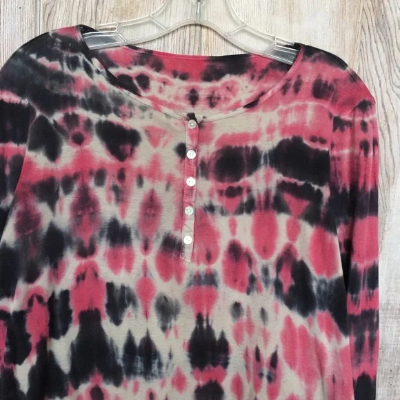 Calvin Klein Jeans Henley Tie Dye S - Picture 2 of 7